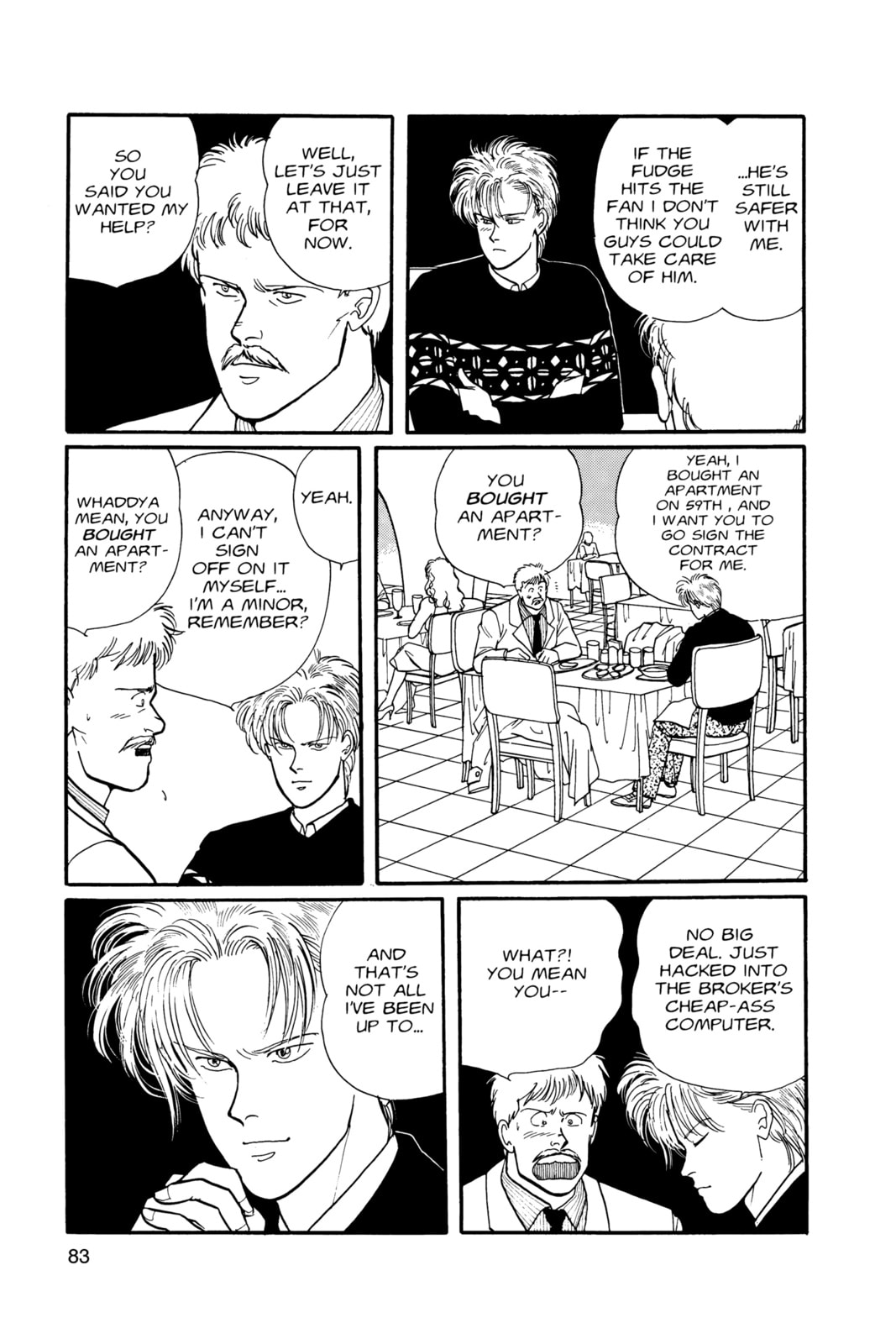 Banana Fish Chapter 7 image 079